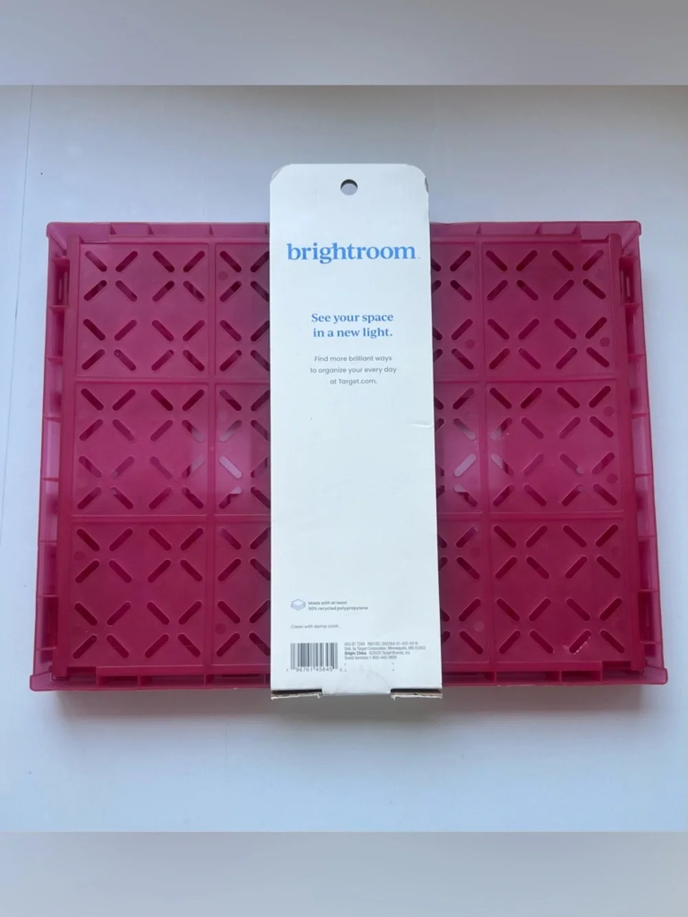 Stackable Collapsible Crate - Set of 2